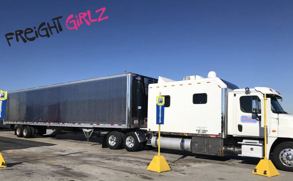 Owner-operator tractor staged for truck dispatch with 160″ sleeper
