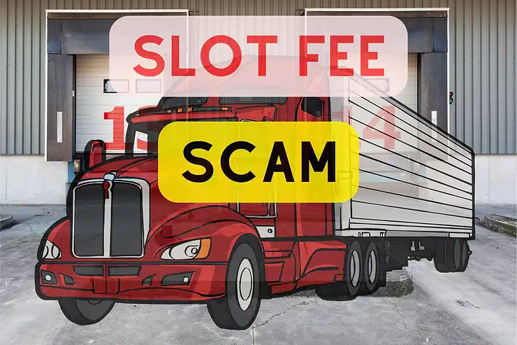 Slot Fee Scam Example