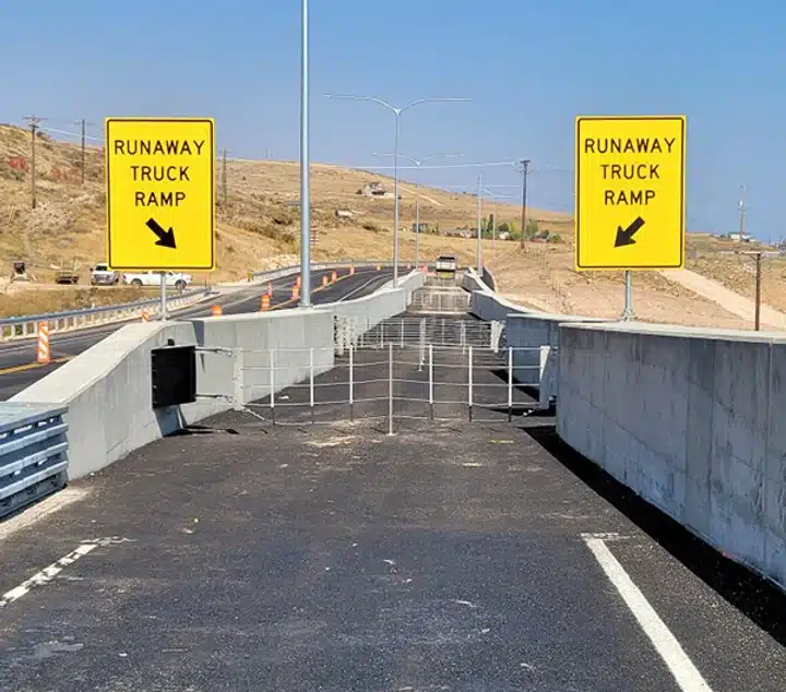 Mountain Runaway Ramp Safety