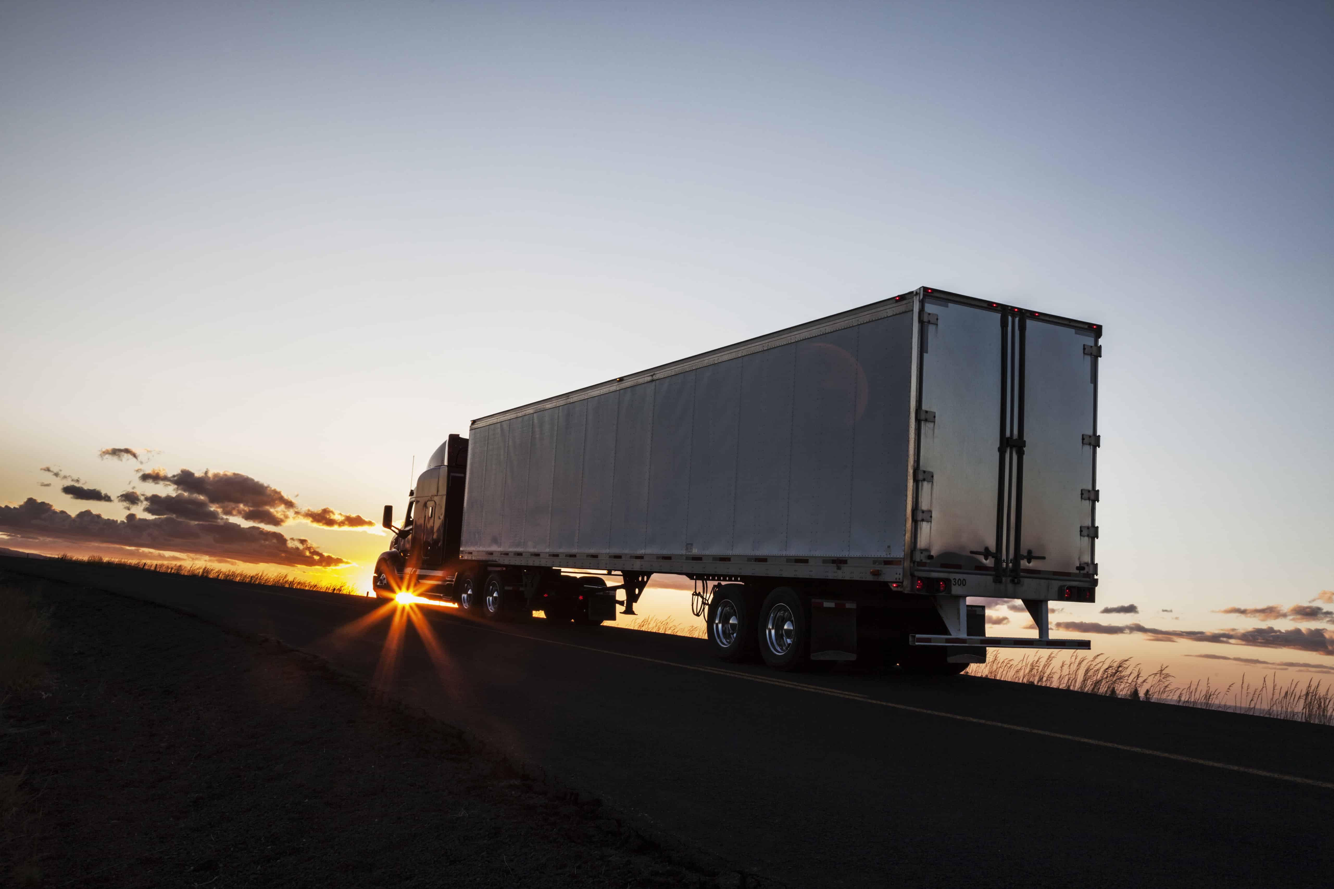 Dry van truck dispatching services for owner-operators