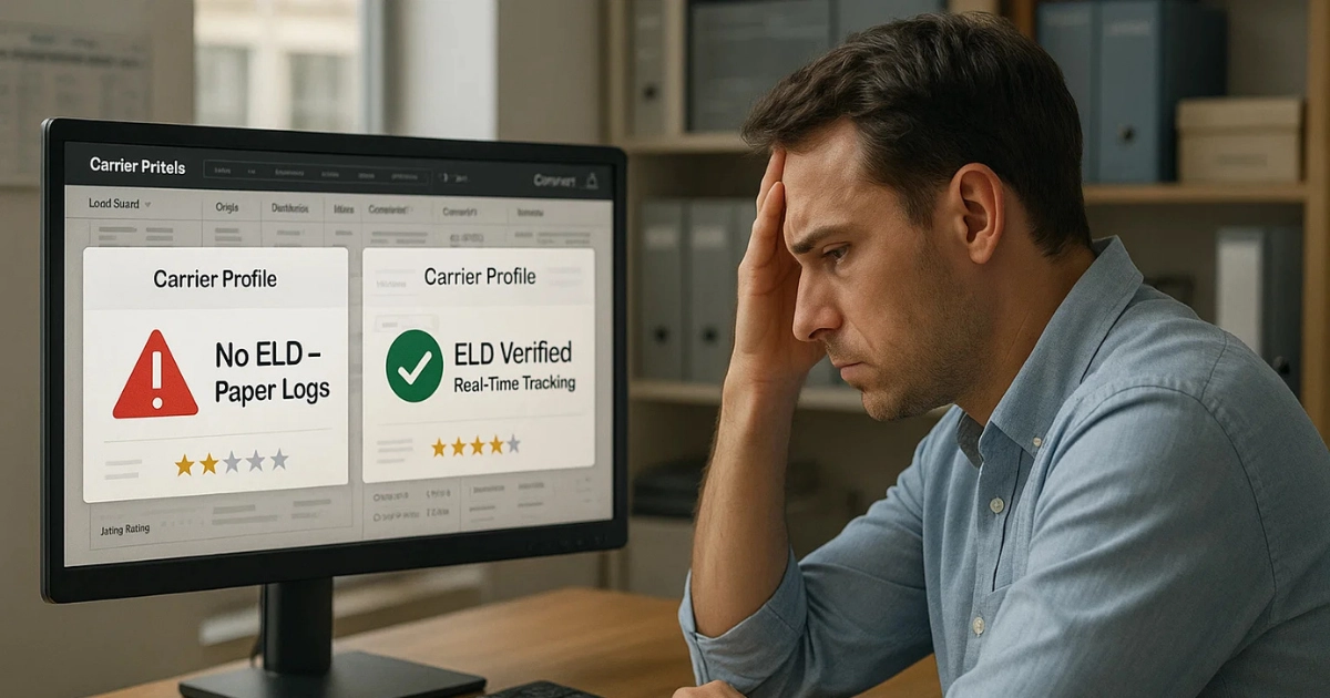 Broker blacklists carrier for not using ELD