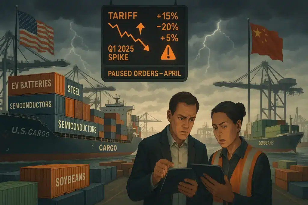 Tariff impact on Q2 2025 Trucking