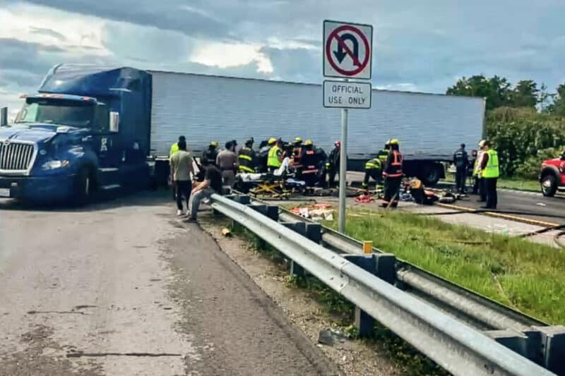 Harjinder Singh booking photo after Florida Turnpike semi-truck crash